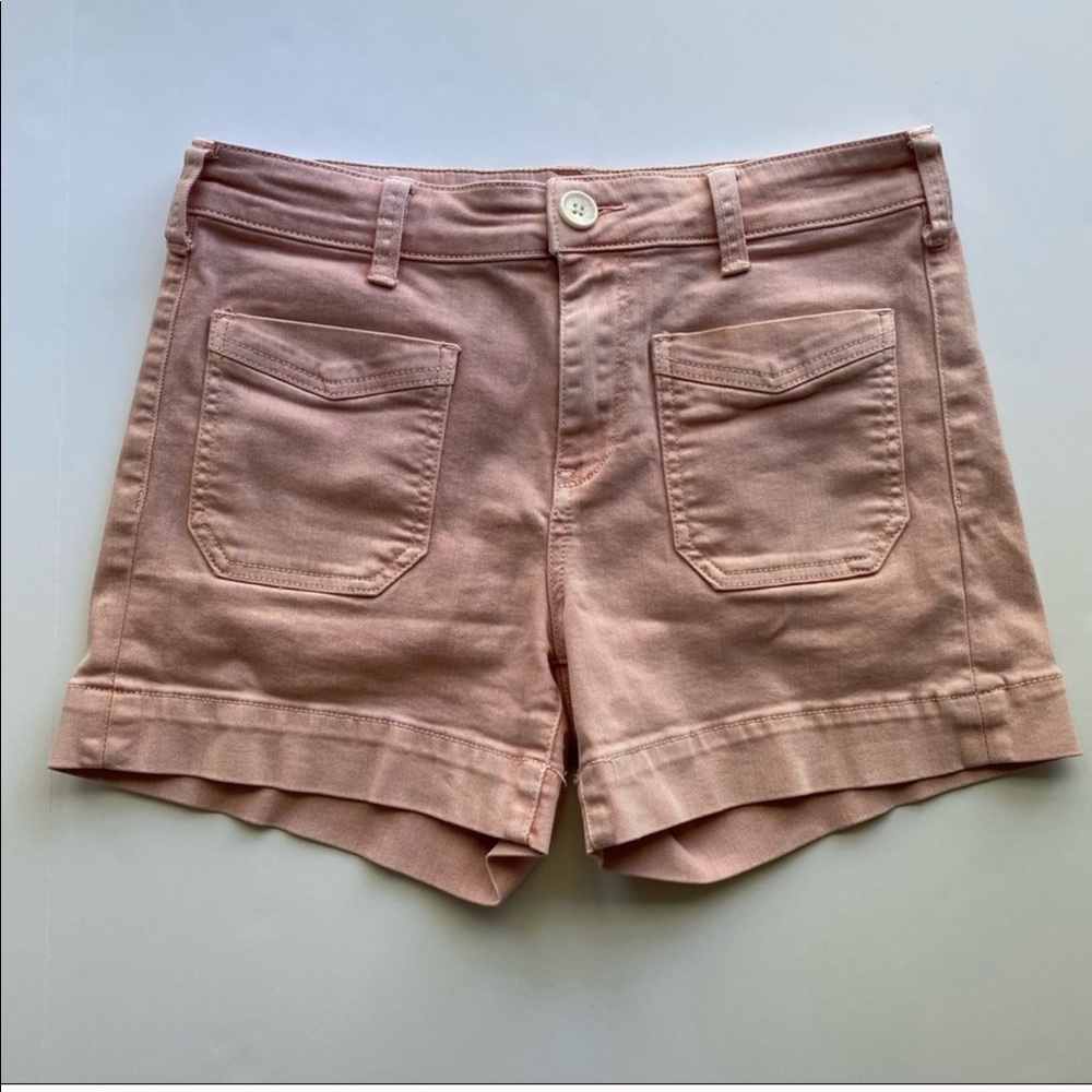 Pilcro and the Letterpress Ultra High Rise Shorts